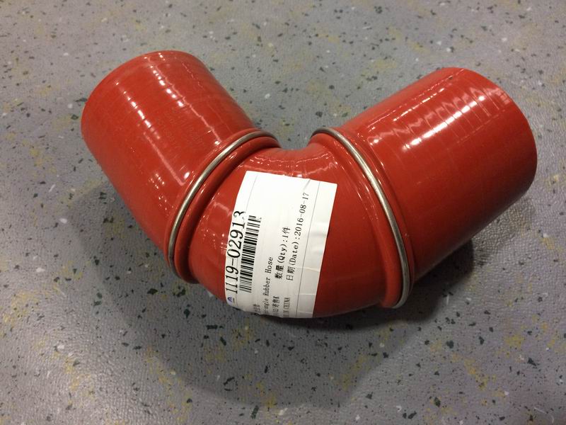 Right angle hose, Φ69-Φ76, 120/120, silicon-2