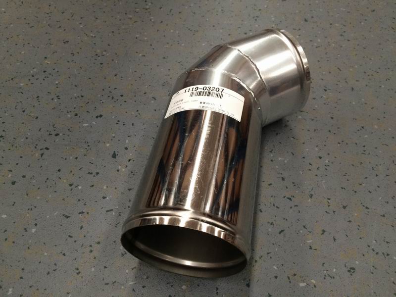 Special-shaped steel pipe (130°, Φ102, 82/182)