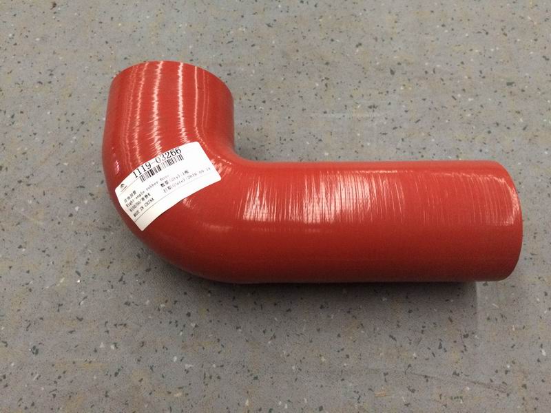 Right angle hose, Φ89-Φ100, 130/270, silicon