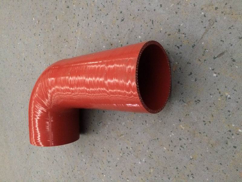 Right angle hose, Φ89-Φ100, 130/270, silicon-2
