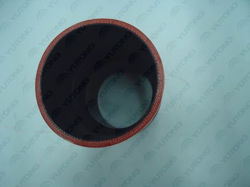 Formed straight hose, Φ89, L=140, internal fluorine-external silicon/strip wire