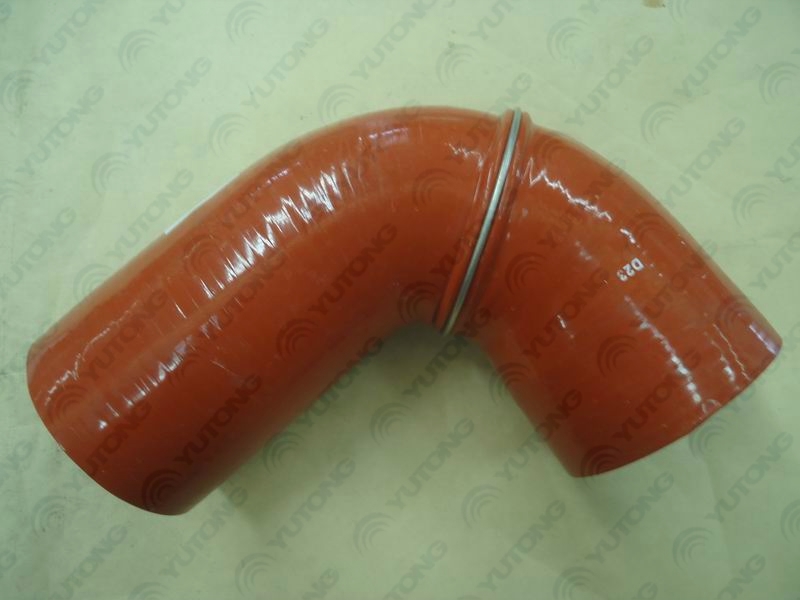 Right angle hose, Φ90, 150/200, internal fluorine-external silicon