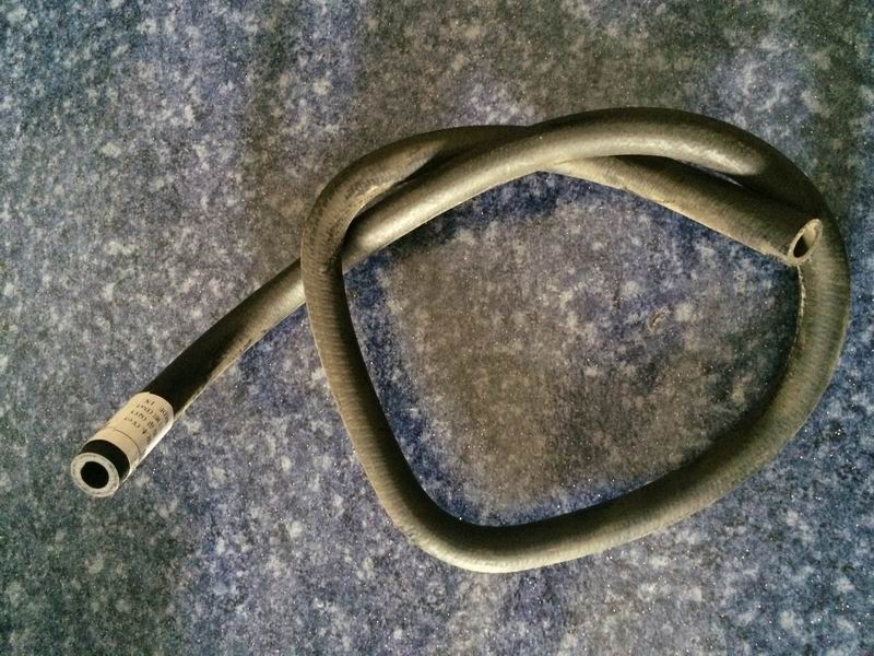 Oil and gas separator oil return pipe-1