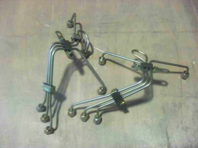 High pressure oil pipe; one set of whole machine; contains 6 pieces-1