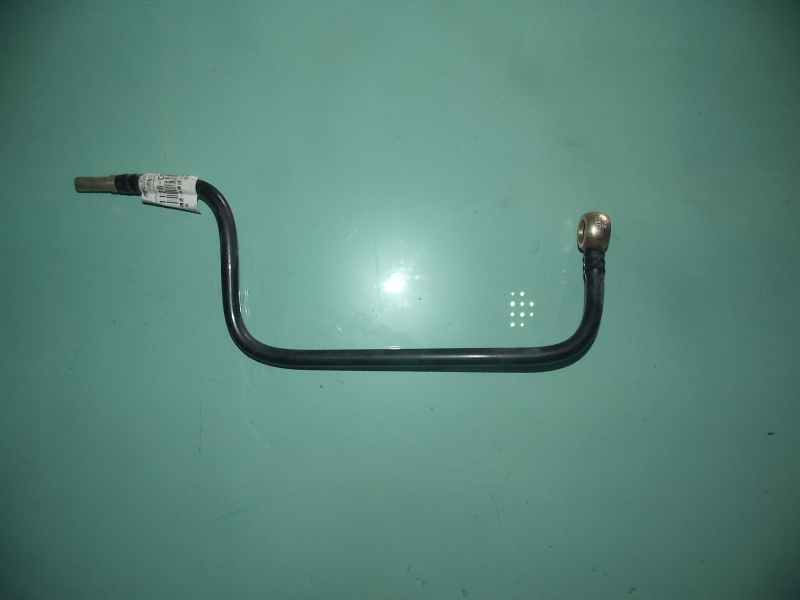 Fuel oil pipeline; fine filtering to fuel injection pump