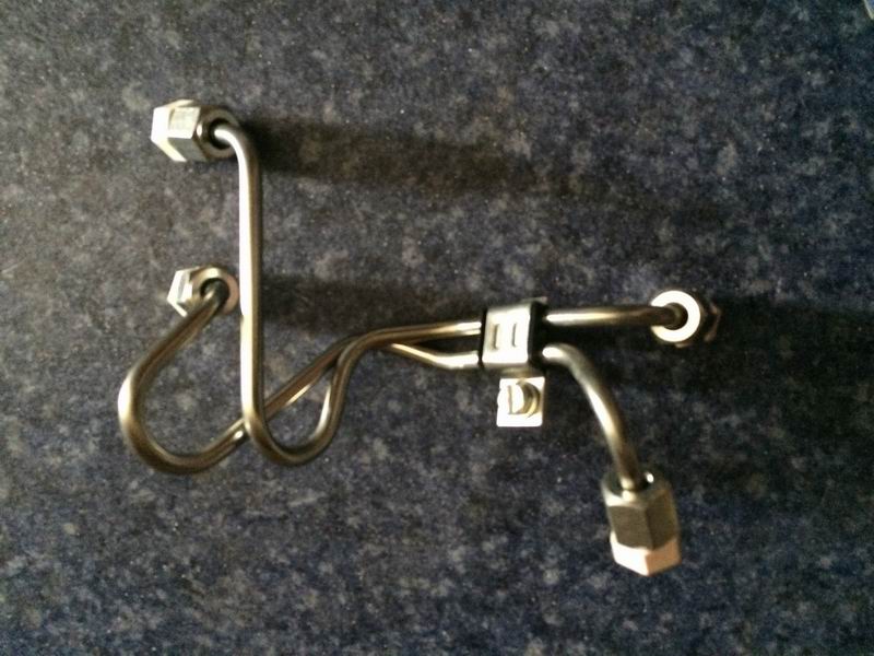 High pressure oil pipe; one set of whole machine; contains 4 pieces