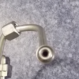 Common rail oil inlet pipe; inside the cylinder head-1