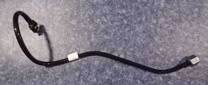 Oil injection pump return pipe; can be replaced by 1128-00244-1