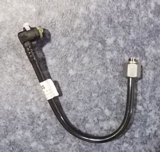 Fuel oil pipe; gear pump to filter