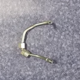 High pressure oil pipe; 2 cylinders