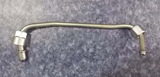 High pressure oil pipe; 3 cylinders