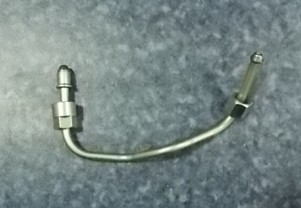 High pressure oil pipe; 5 cylinder