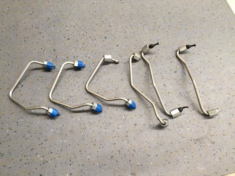 High pressure oil pipe; one set of whole machine; including 6 pieces