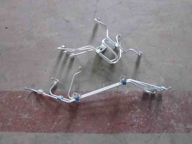 High pressure oil pipe; a set of whole machine including 2 pieces