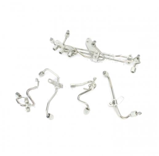 High pressure oil pipe; one set of whole machine; contains 8 pieces