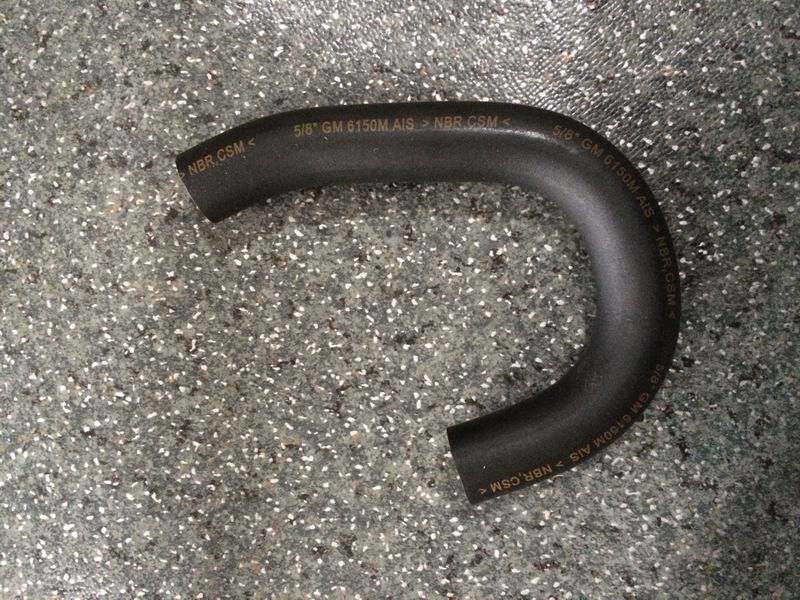 Evaporating rubber tube