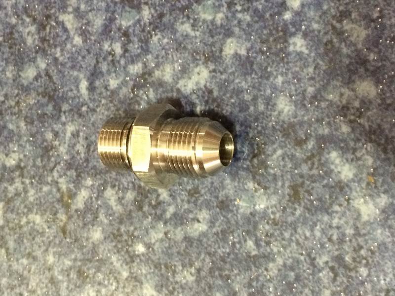 Gas low pressure filter inlet and outlet pipe joint