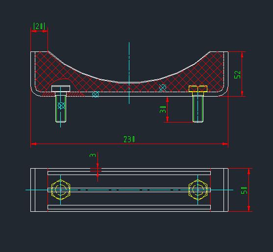 Gas cylinder block, 279, 160
