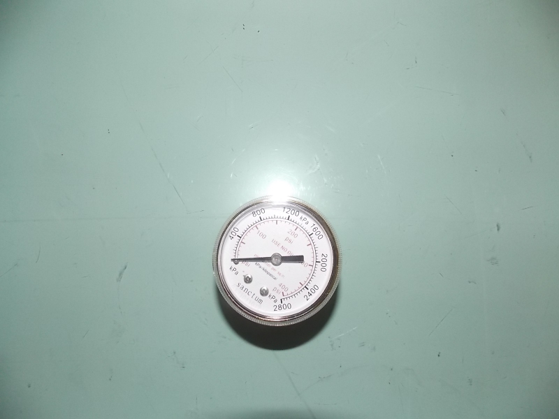 Gas cylinder pressure gauge; Y-50Z400-1
