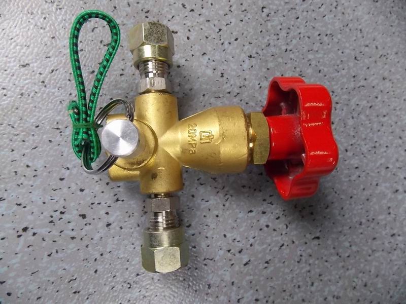 D Inflatable valve (plug type)