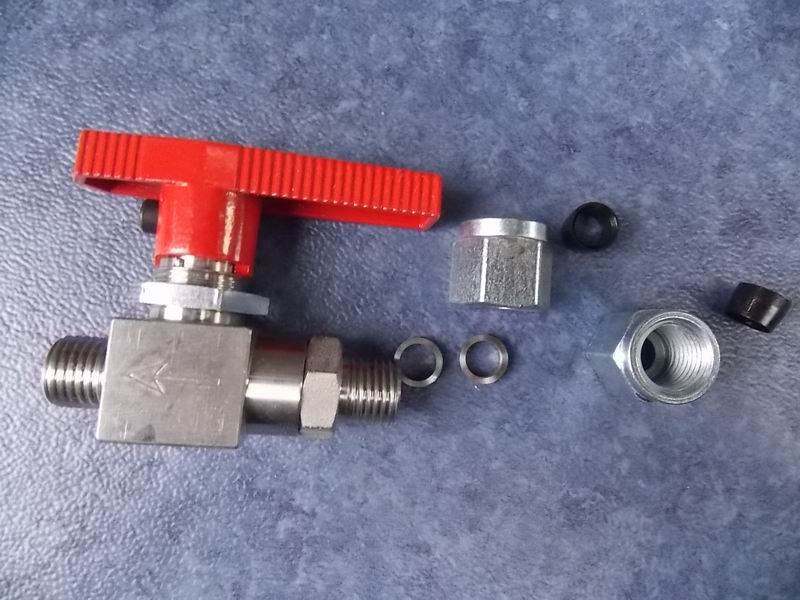 Lan Biao 1134200WX High Pressure Ball Valve, Φ8