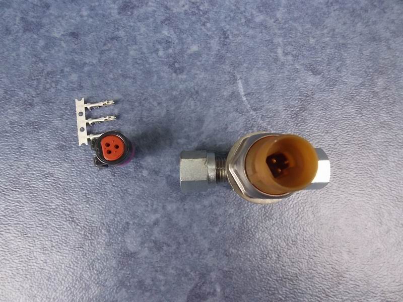 Gas volume sensor with tee, Φ8-M12*1.5-Φ8-1