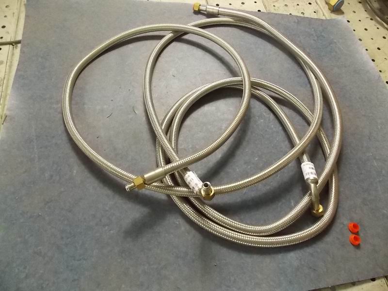 LNG return hose (Furi DN10, 2-M18, L=3200)