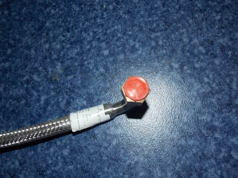 LNG return hose (Furi DN10, 2-M18, L=1100)