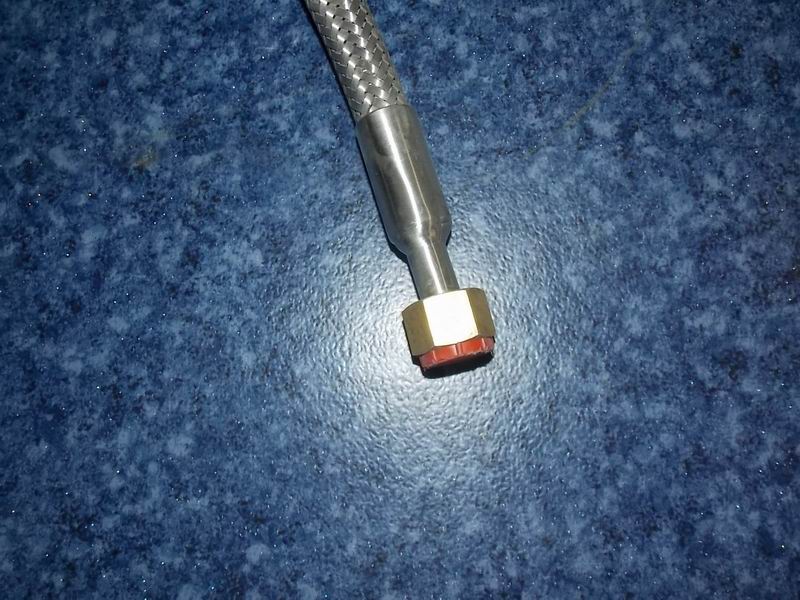 LNG return hose (Furi DN10, 2-M18, L=1100)-1
