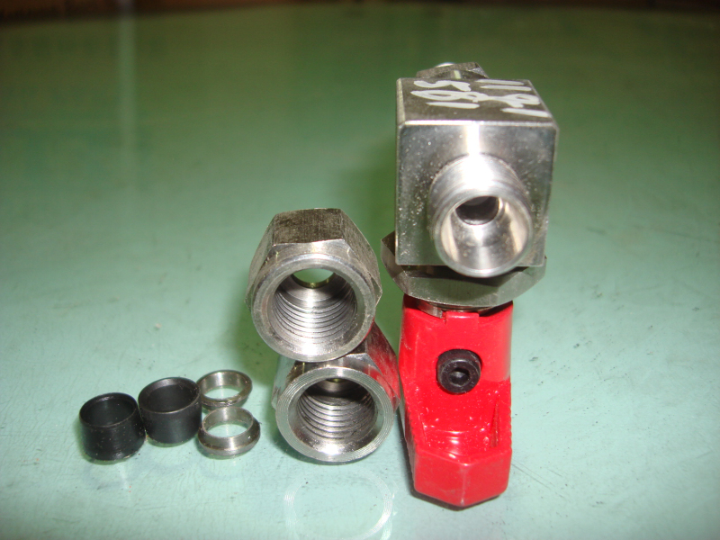 High pressure ball valve φ8 (Lantianda, ISO)-2