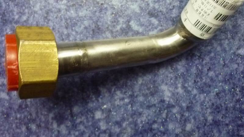 LNG liquid inlet hose (Furi DN20, 2-M36, L=5000)-1