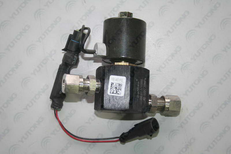 High voltage solenoid valve