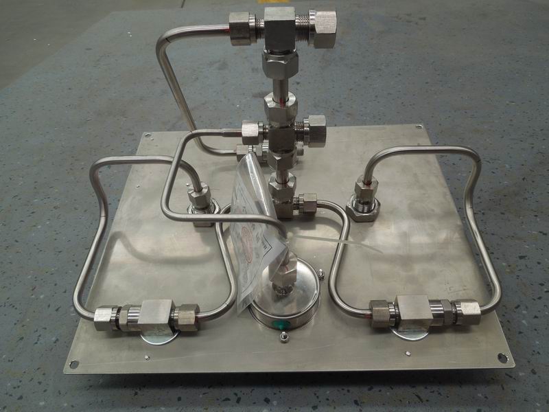 Control panel NGV1 type, inlet and outlet φ12 (double air filling ports)