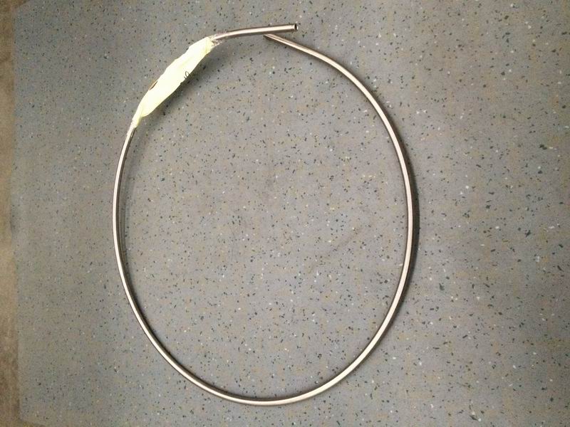 Air supply pipe (ISO)