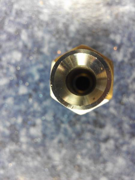 Converter joint (Frui, Φ10 copper pipe 3/4-16 for Weichai)-1