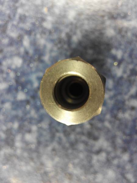 Converter joint (Frui, Φ10 copper pipe 3/4-16 for Weichai)-2