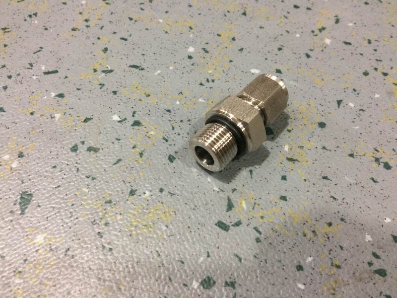 Соединение труб (М 18 внешняя резьба-Φ 10 , Фуруи)-1