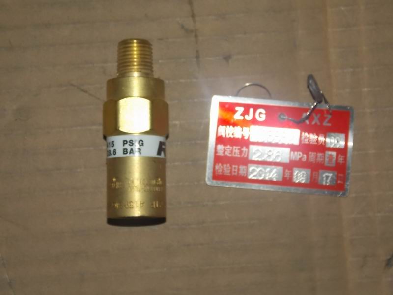 Secondary safety valve; 415PN