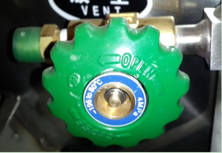 Vent stop valve; DJ10PA6