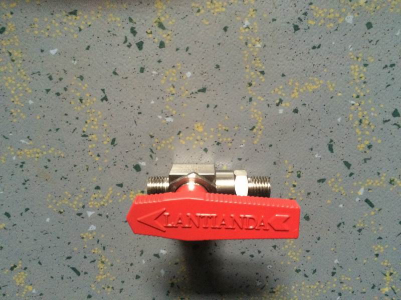 High pressure ball valve;Φ8-1