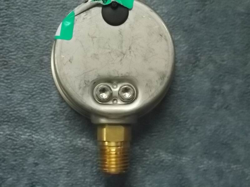 0-2.5MPa radial pressure gauge; available for 1140-01594 generations-2