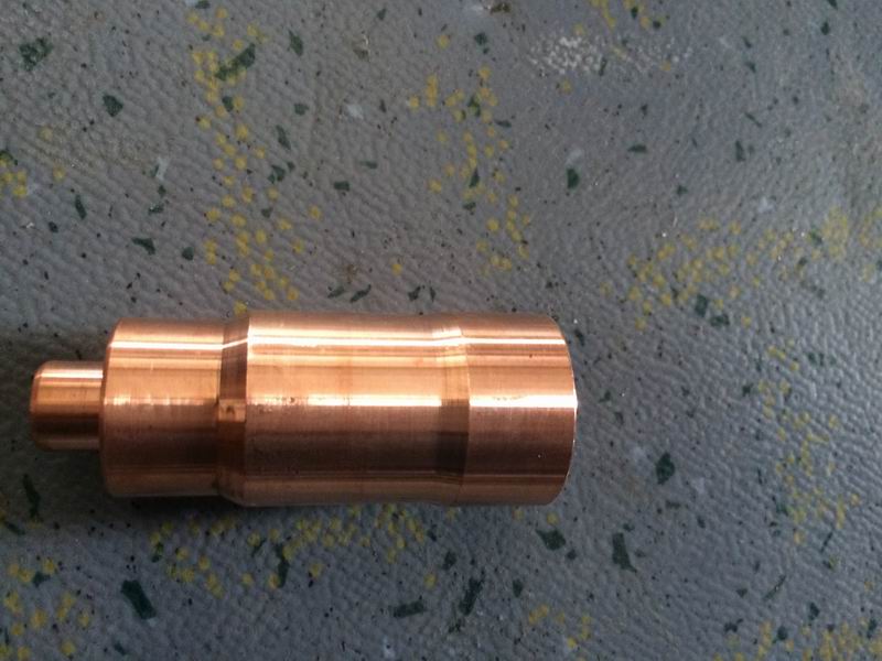 Gas low pressure filter gas outlet bend-1