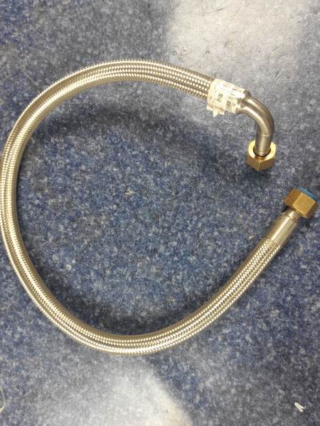 LNG liquid inlet hose (DN20, 2-M30, L=1200)