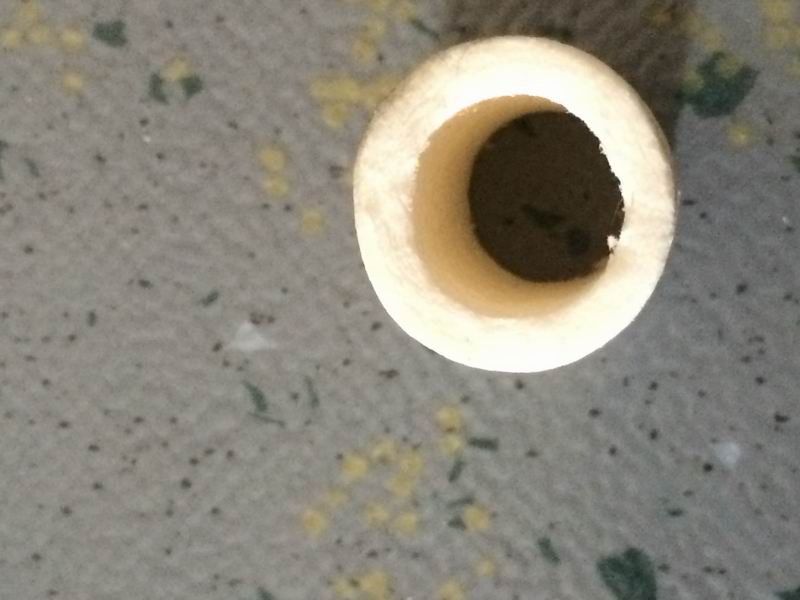 High pressure pressure reducer filter element