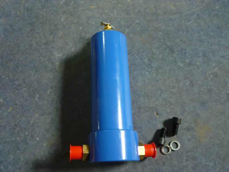 Low-pressure gas filter