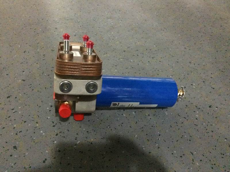 Integrated temperature control filter module-1