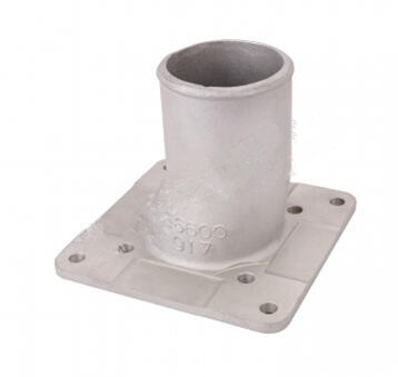 Mixer connection; steel pipe; throttle between throttle and mixer