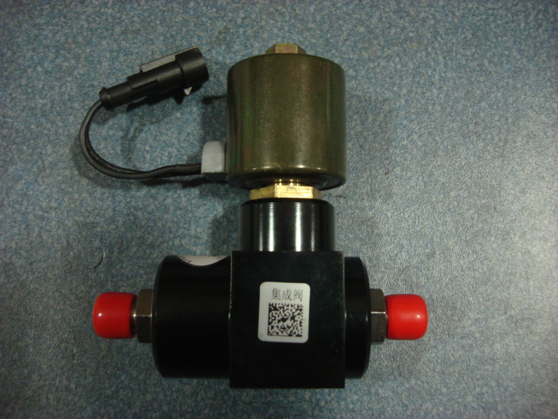 Overcurrent protection integrated valve
