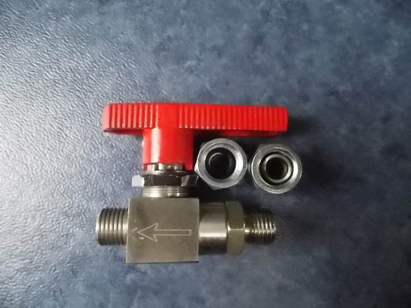 High pressure ball valve; deleted same as 1141-00105