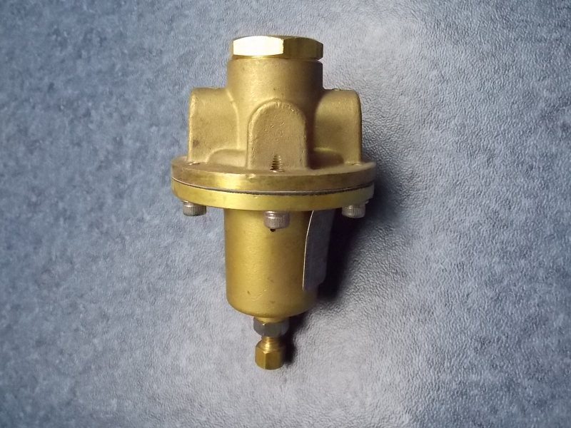 Pressure regulating valve; consume inventory